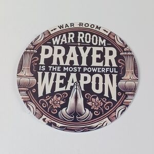 Inspirational Wall Art - Prayer is the Most Powerful Weapon
